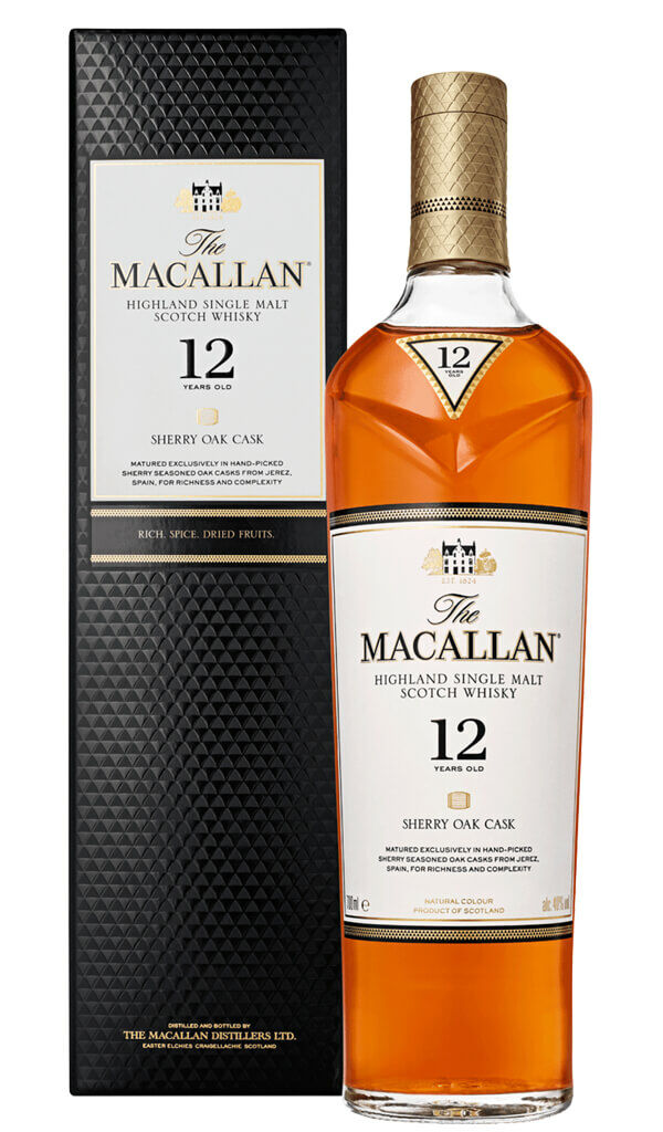 Find out more or buy The Macallan Sherry Oak Cask 12YO 700ml (Scotch Whisky) online at Wine Sellers Direct - Australia’s independent liquor specialists.