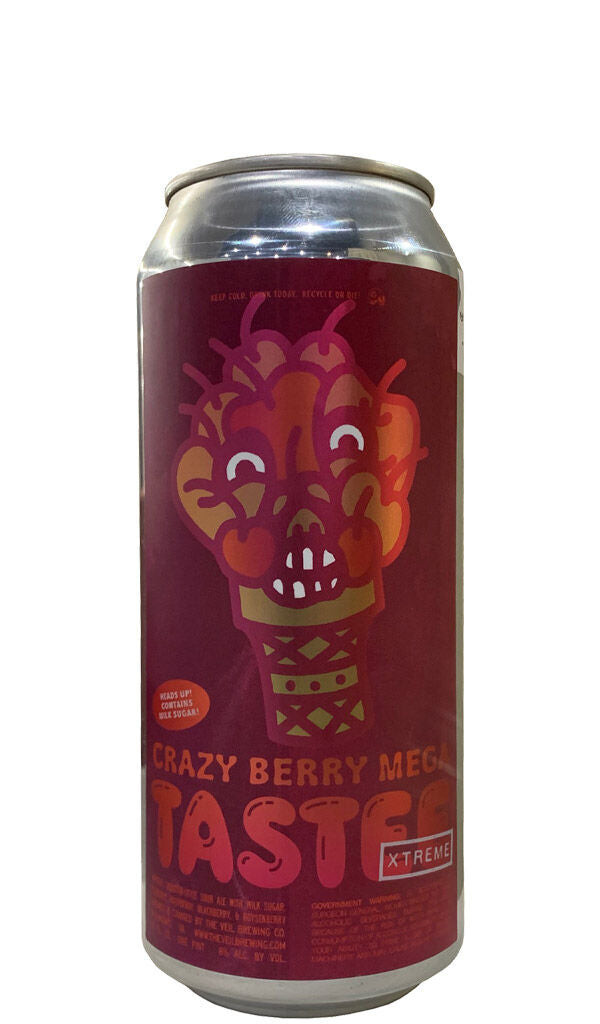 Find out more or buy The Veil Crazy Berry Mega Tastee: Xtreme 473ml online at Wine Sellers Direct - Australia’s independent liquor specialists.