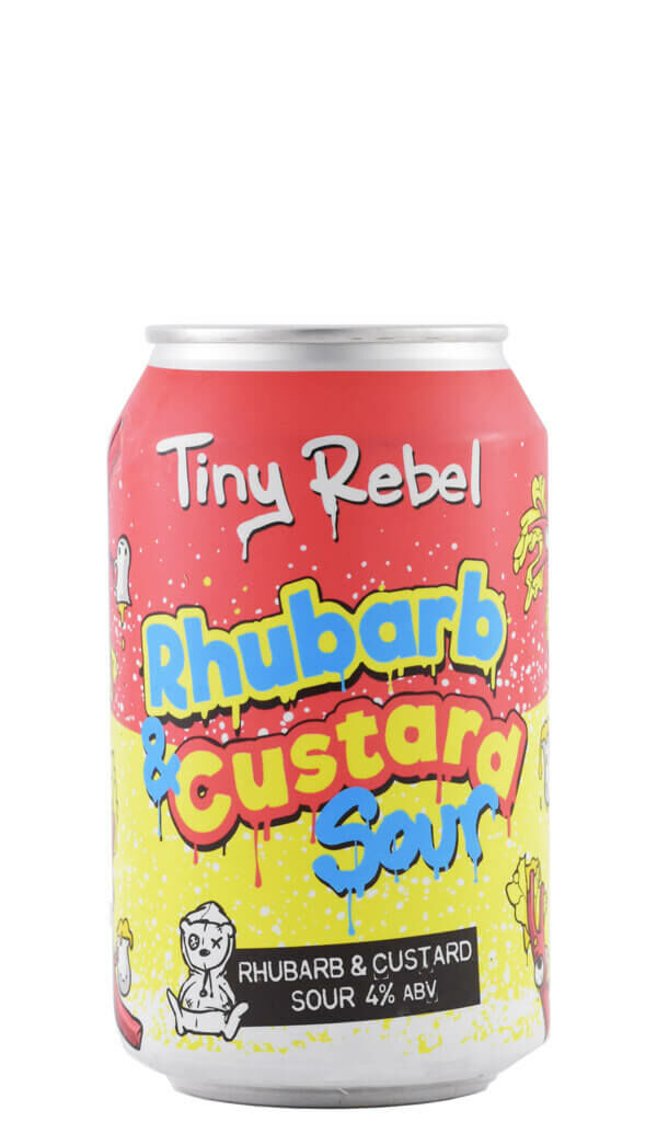Find out more or buy Tiny Rebel 'Rhubarb & Custard Sour' 330ml online at Wine Sellers Direct - Australia’s independent liquor specialists.