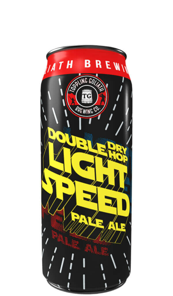 Find out more or buy Toppling Goliath Light Speed Double Dry Hop Pale Ale 473ml online at Wine Sellers Direct - Australia’s independent liquor specialists.