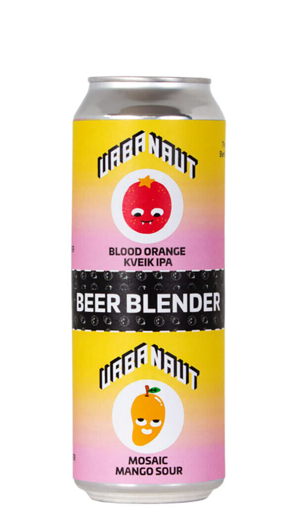 Find out more or buy Urbanaut Beer Blender Blood Orange Kveik IPA x Mosaic Mango Sour Blend 500ml online at Wine Sellers Direct - Australia’s independent liquor specialists.