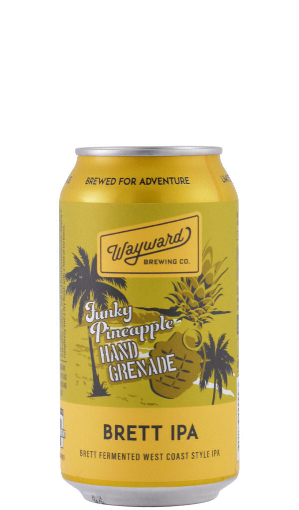 Find out more or buy Wayward Funky Pineapple Hand Grenade Brett IPA 375ml online at Wine Sellers Direct - Australia’s independent liquor specialists.