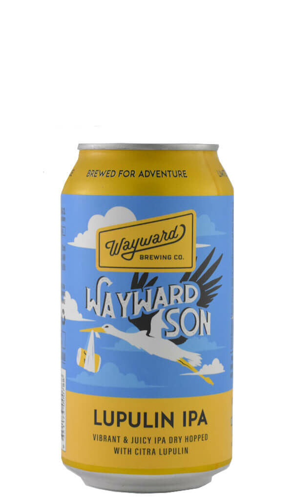 Find out more or buy Wayward Wayward Son Lupulin IPA 375ml online at Wine Sellers Direct - Australia’s independent liquor specialists.