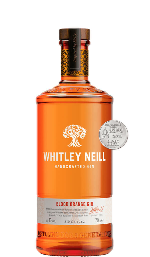 Find out more or buy Whitley Neill Blood Orange Gin 700ml online at Wine Sellers Direct - Australia’s independent liquor specialists.