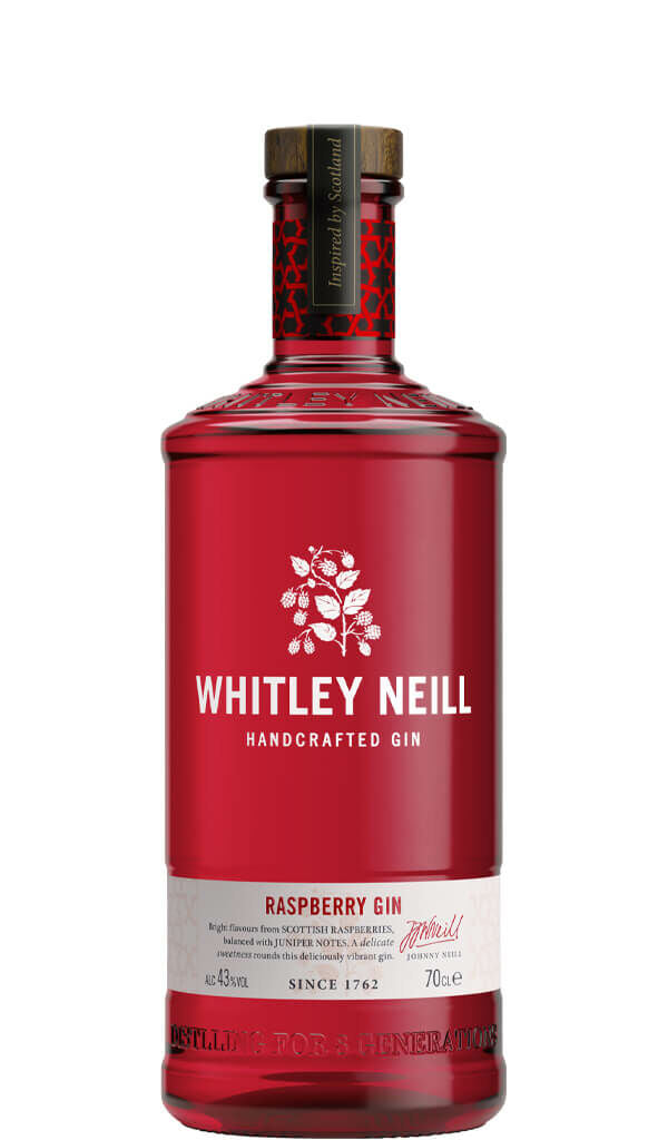 Find out more or buy Whitley Neill Raspberry Gin 700ml online at Wine Sellers Direct - Australia’s independent liquor specialists.
