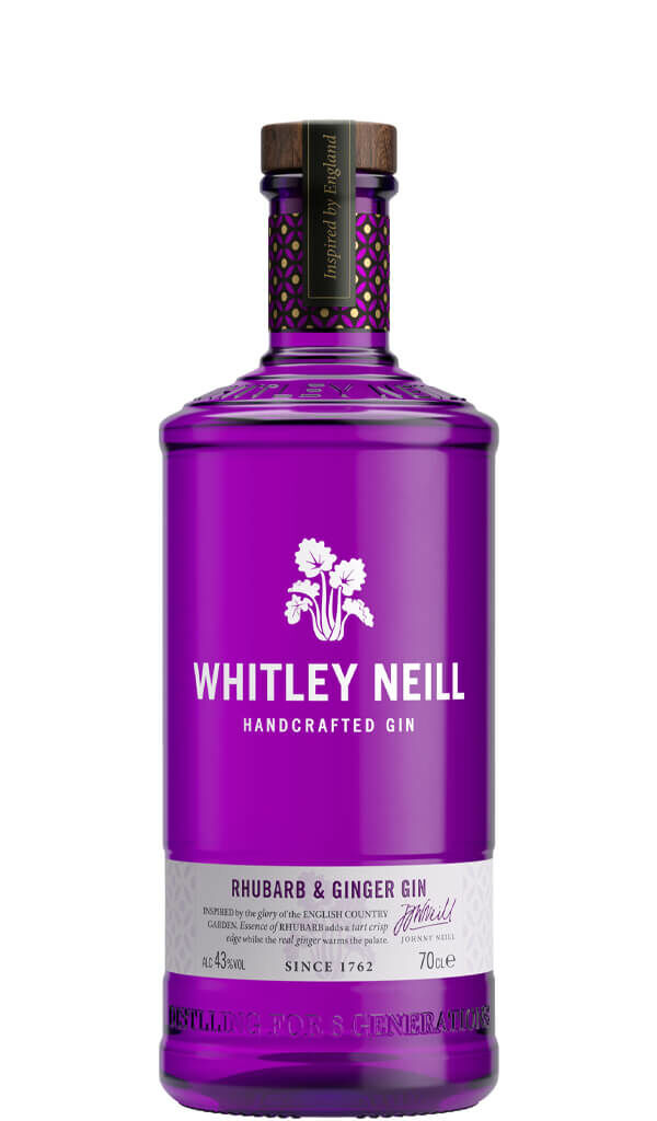 Find out more or buy Whitley Neill Rhubarb & Ginger Gin 700ml online at Wine Sellers Direct - Australia’s independent liquor specialists.