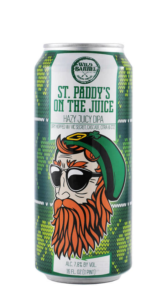 Find out more or buy Wild Barrel St. Paddy's On The Juice Hazy Juicy DIPA 473ml online at Wine Sellers Direct - Australia’s independent liquor specialists.