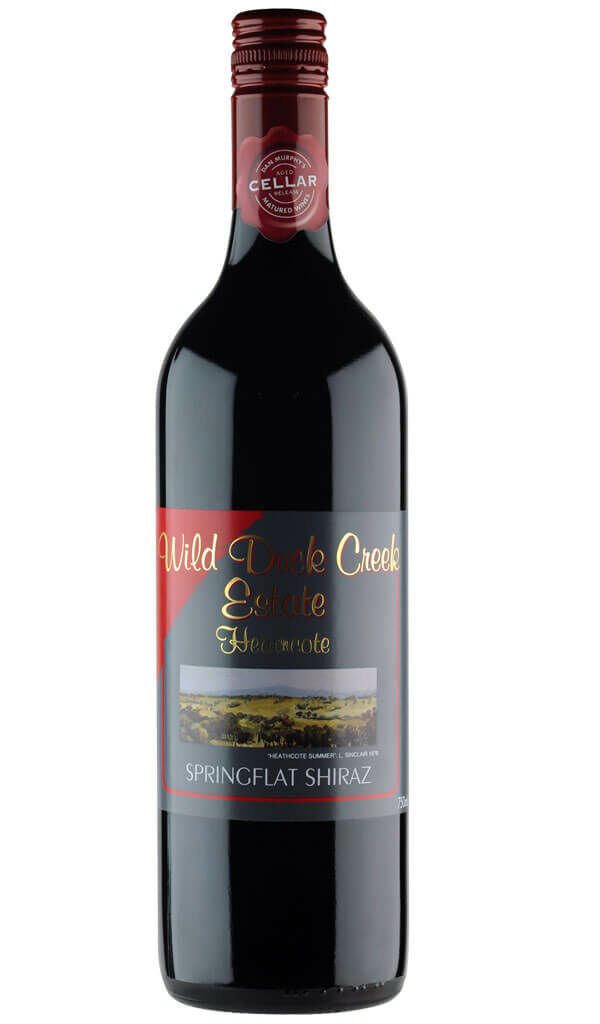 Find out more or buy Wild Duck Creek Springflat Shiraz 2015 (Heathcote) online at Wine Sellers Direct - Australia’s independent liquor specialists.