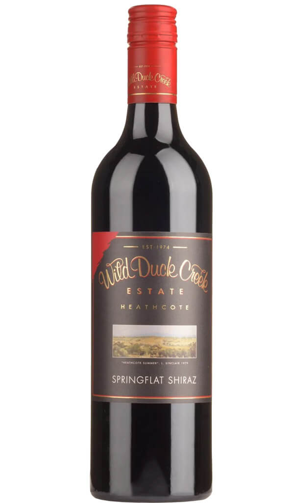 Find out more or buy Wild Duck Creek Springflat Shiraz 2020 (Heathcote) online at Wine Sellers Direct - Australia’s independent liquor specialists.