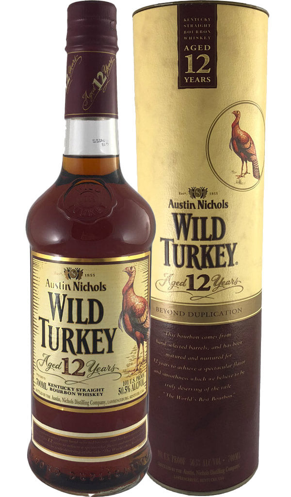 Find out more or buy Wild Turkey 12 Year Old Kentucky Straight Bourbon Whiskey 700ml online at Wine Sellers Direct - Australia’s independent liquor specialists.