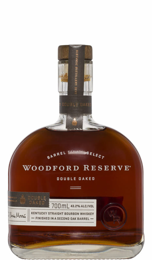Find out more or buy Woodford Reserve Double Oaked Whiskey 700ml online at Wine Sellers Direct - Australia’s independent liquor specialists.